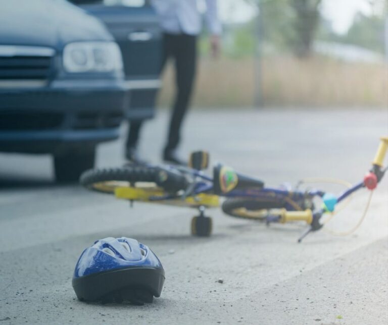 hit by car on bike