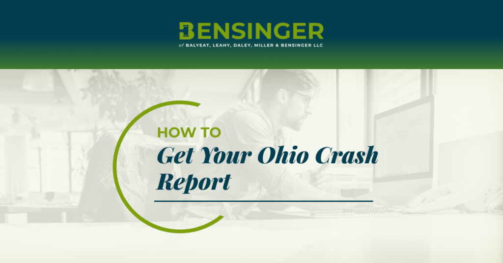 How to get Ohio traffic accident report