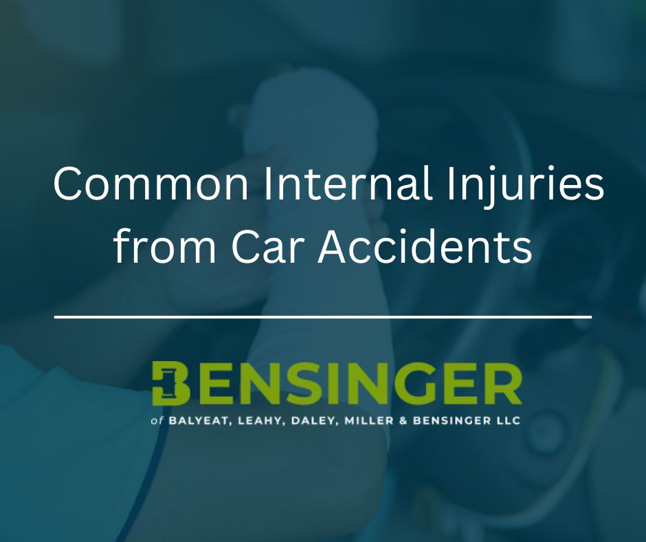 Common Internal Injuries from Car Accidents