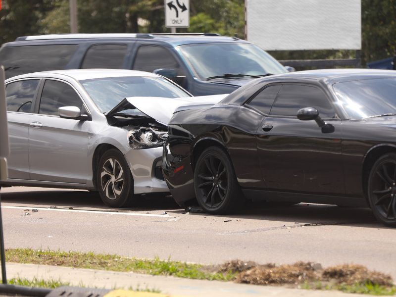 liability in a multi-car pileup